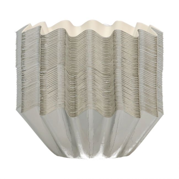 Bloom Baking Cups - Metallic Silver